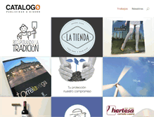 Tablet Screenshot of catalogopublicidad.es